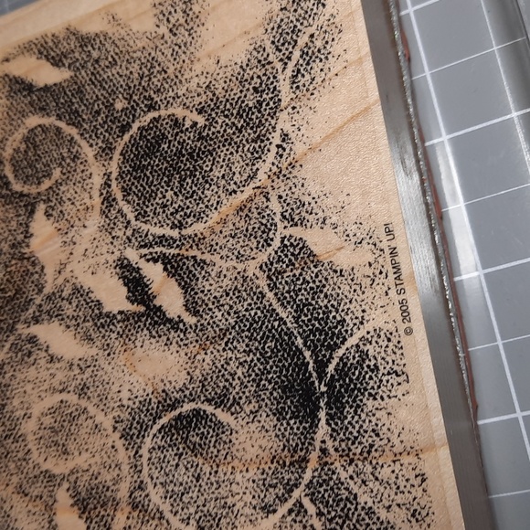 Fine Lace Background stamp - Picture 4 of 4